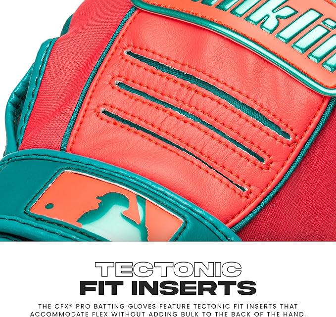 Franklin Sports MLB Baseball Batting Gloves - CFX Pro Adult + Youth - Baseball + Softball - Multiple Sizes + Colors