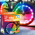 Brightz WheelBrightz LED Bike Wheel Lights - 2025 Edition with Superior Straps & LED-Weatherproof Shield! 14 Colors - Unmatched Durability, Visibility & 48+ Hours of Dazzling Illumination