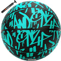 AND1 Fantom Graffiti Rubber Basketball - Streetball for Indoor and Outdoor Use, Deep Channel Construction and Durability