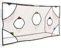 QuickPlay PRO Soccer Target Nets with 7 Scoring Zones – Practice Shooting & Goal Shots | Available in 4 Sizes | Portable Training Equipment | Soccer Frame Not Included