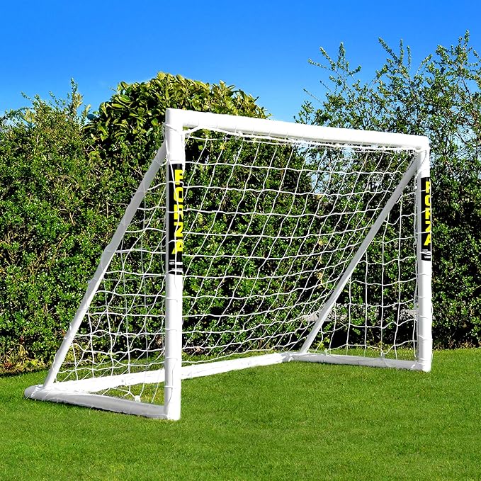 Forza Backyard Soccer Goals [9 Sizes] | Ultra-Durable uPVC Weatherproof Kids Soccer Goals | Quick Assembly – Every Goal Counts!