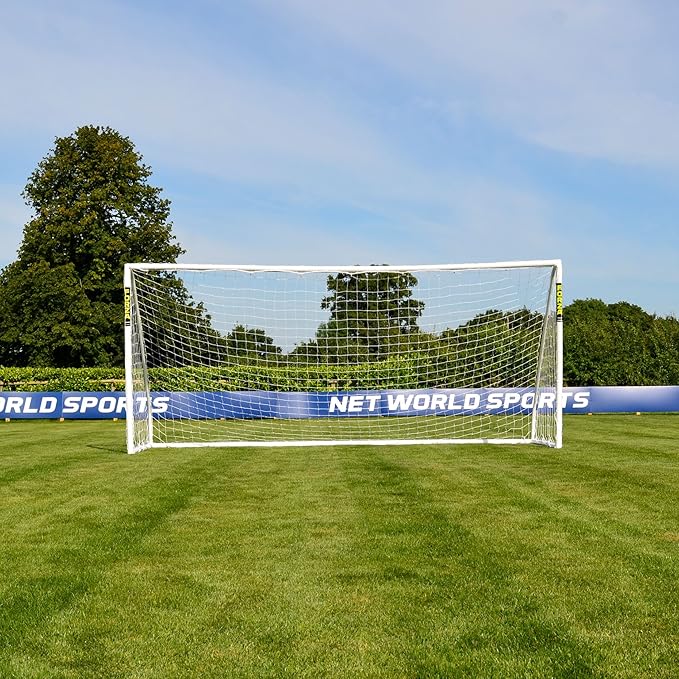 Forza Backyard Soccer Goals [9 Sizes] | Ultra-Durable uPVC Weatherproof Kids Soccer Goals | Quick Assembly – Every Goal Counts!