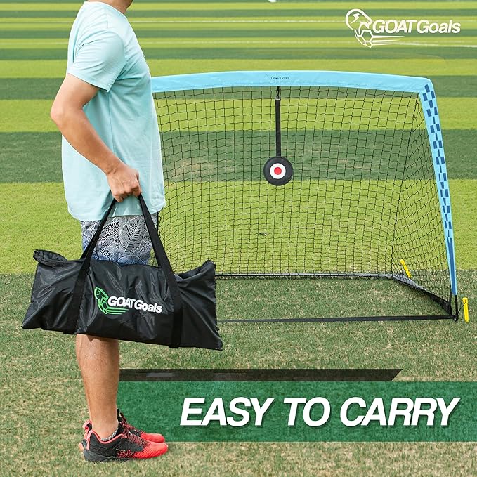 Premium Backyard Soccer Goal Set – Includes Portable Pop-Up Goals, Heavy-Duty Nets, Training Balls, and Full Equipment for Kids and Toddlers – Ideal for Outdoor Play & Skill Development