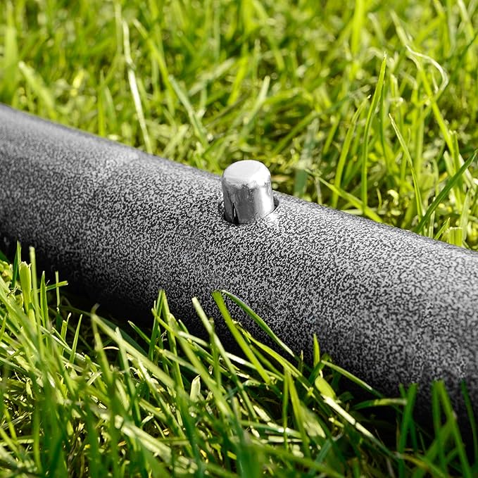 FORZA Steel42 Soccer Goals | Ultra Tough Steel Goal [6 Sizes] | Regulation Size, Weather-Resistant, Portable with Ground Stakes & Optional Rebound Kit