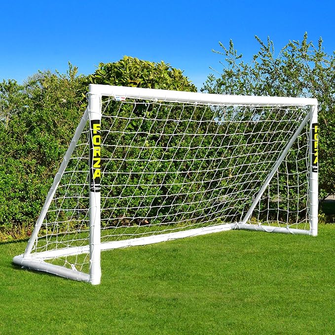 Forza Backyard Soccer Goals [9 Sizes] | Ultra-Durable uPVC Weatherproof Kids Soccer Goals | Quick Assembly – Every Goal Counts!