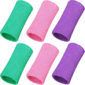 WILLBOND 6 Inch Wrist Sweat Bands for Men Women Tennis Elastic Athletic Long Sweatband Wrist Absorbent for Basketball Tennis Running Outdoor Activity