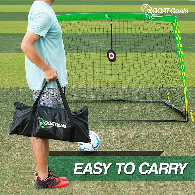 Premium Backyard Soccer Goal Set – Includes Portable Pop-Up Goals, Heavy-Duty Nets, Training Balls, and Full Equipment for Kids and Toddlers – Ideal for Outdoor Play & Skill Development