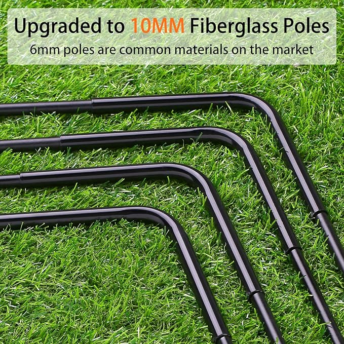 Soccer Goal 5' x 3.1' Portable Soccer Net with Carry Bag for Backyard Games and Training for Kids and Youth Soccer Practice, 1 Pack