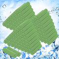 Hosuly 150 Pack Cooling Towels Bulk 40 x 12 Inch Large Chilly Breathable Sweat Sports Cold Towels Sublimation Microfiber Ice Neck Rags for Hot Weather Workout Baseball Softball Gym Team Gift(Green)
