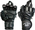 Epic Leather Gym Gloves with Built in 2" Wide Wrist Wraps Grip & Design for Weightlifting Power Lifting Bodybuilding & Strength Training Workout Exercises