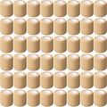 Treela 64 Pack 2" x 5 Yards Self Adhesive Cohesive Bandage Wraps, Elastic Breathable Athletic Tape, Flexible Self Adherent Bandage Rolls for Wrist, Ankle, Fingers, Sports & Pets (Beige)