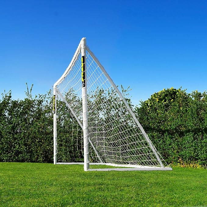 Forza Backyard Soccer Goals [9 Sizes] | Ultra-Durable uPVC Weatherproof Kids Soccer Goals | Quick Assembly – Every Goal Counts!