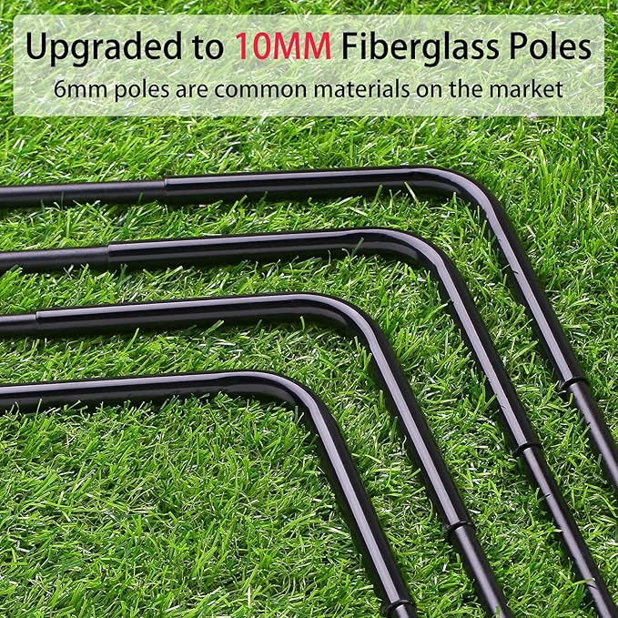 Soccer Goal 5' x 3.1' Portable Soccer Net with Carry Bag for Backyard Games and Training for Kids and Youth Soccer Practice, 1 Pack