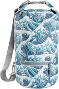 Skog Å Kust DrySak - Roll Top Waterproof Bag for Travel & Outdoors - 5, 10 & 20 Liter sizes