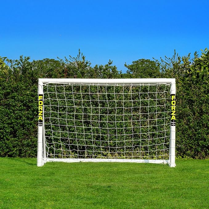 Forza Backyard Soccer Goals [9 Sizes] | Ultra-Durable uPVC Weatherproof Kids Soccer Goals | Quick Assembly – Every Goal Counts!