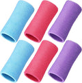 WILLBOND 6 Inch Wrist Sweat Bands for Men Women Tennis Elastic Athletic Long Sweatband Wrist Absorbent for Basketball Tennis Running Outdoor Activity