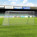 FORZA Steel42 Soccer Goals | Ultra Tough Steel Goal [6 Sizes] | Regulation Size, Weather-Resistant, Portable with Ground Stakes & Optional Rebound Kit