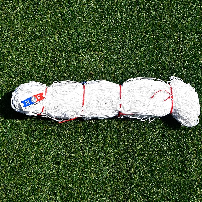 Forza 12ft x 6ft Heavy Duty Goal Nets - Single or Pair Soccer Replacement Nets (Standard 12ft x 6ft Net, Single)